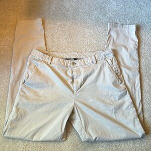 Lululemon Men's Tan Pants 5 Pocket Belt Loops Size 34